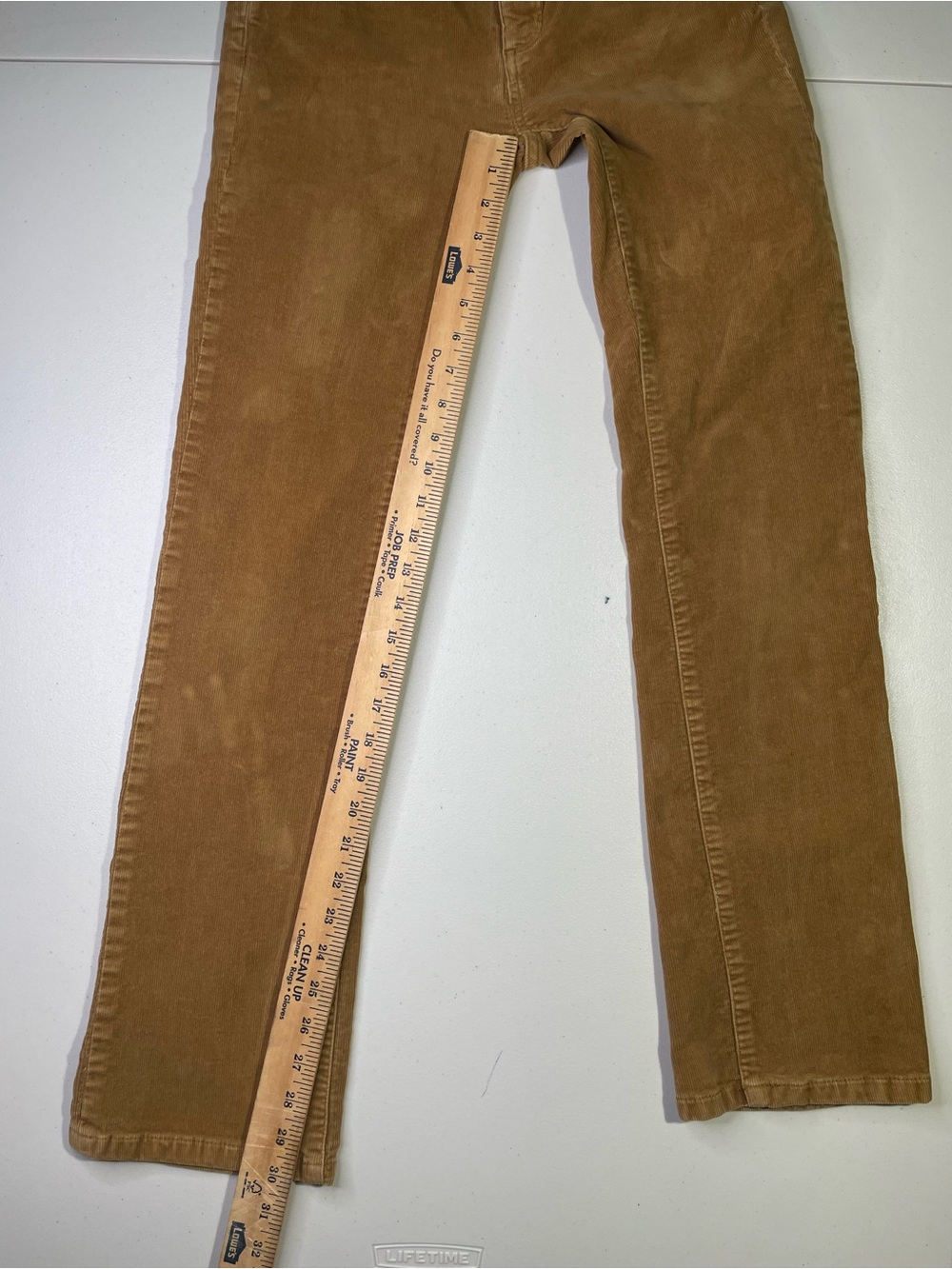 Patagonia Women's 26 Fitted
Organic Cotton Light Brown Corduroy Pants VGUC - Picture 6 of 9